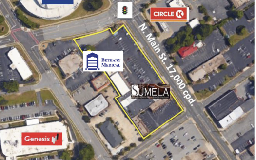 819 N Main St, (Peters Plaza II)